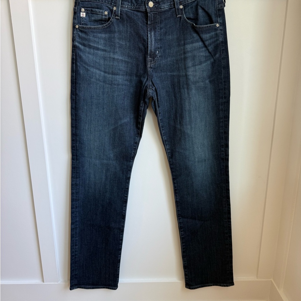 Men’s AG Everett Slim Straight Jeans – Dark Blue | Size 36x33